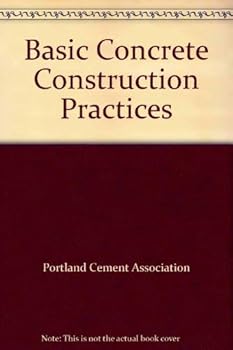 Hardcover Basic concrete construction practices Book
