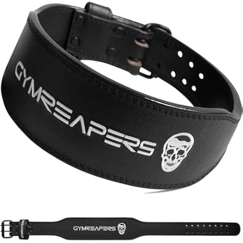 Gymreapers Leather Weightlifting Belt Cover