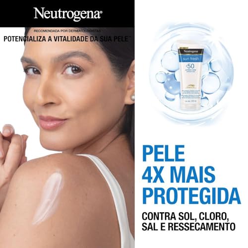 Neutrogena Sun Fresh Protetor Solar Corporal... glide