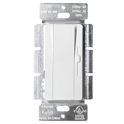 Hyperlite 1-10V Dimmer Switch for 1-10V Dimmable LED,High Bay Light,Single-Pole Solide,UL Listed White