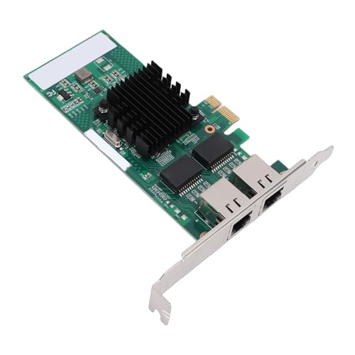 Tarjeta de Red Gigabit Ethernet PCIe Yunseity, Adaptador con Doble Puerto RJ45 y Controlador 82571, Compatible con Linux, VMware y Freebsd miniatura 7