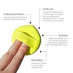 AOA Studio Silky Silicone Makeup Sponge Set, Reusable Cosmetic Applicators Extra Soft Rubycell Makeup Sponges (Lime) - Image 5