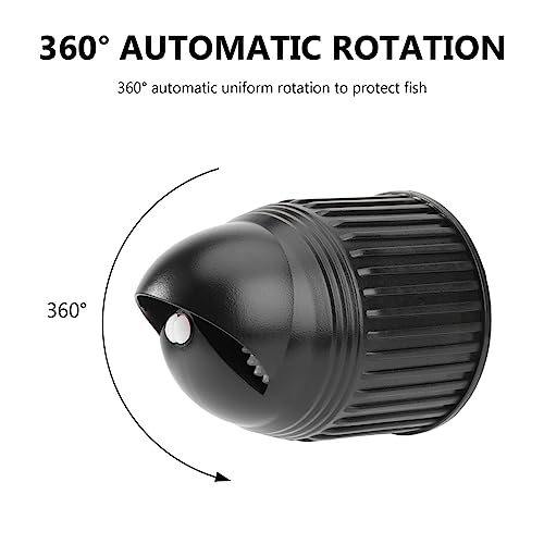 Image of Mipcase Double-Headed Wave Maker Pump for Aquarium 2.36In Fish Tank Water Circulation with 360 Automatic Rotation and Multiple Connector Sets for Freshwater and Marine Use