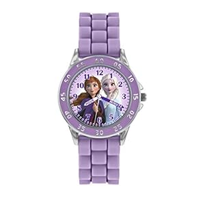 Disney Girl’s Analog Quartz Watch with Silicone Strap FZN9505
