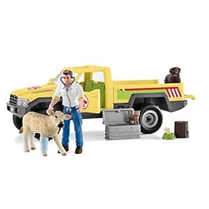 Schleich – Veterinarian visit at the farm (42503)