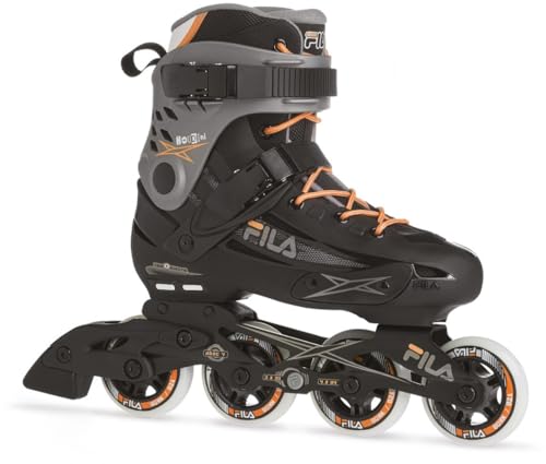 FILA SKATES 010621085 Madame Houdini Inline Skate Mujer BLK/GRY/Salmon Tamaño 38.5