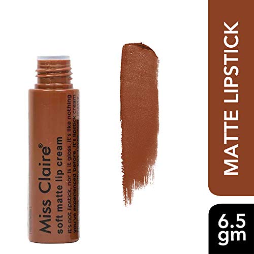Image of Miss Claire Soft Matte Lip Creme, Matte Finish, 6 g - Beige