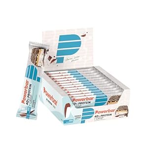 Powerbar 40% Protein Plus Crisp Choco Coco 12x40g – High Protein Riegel + Zuckerarm