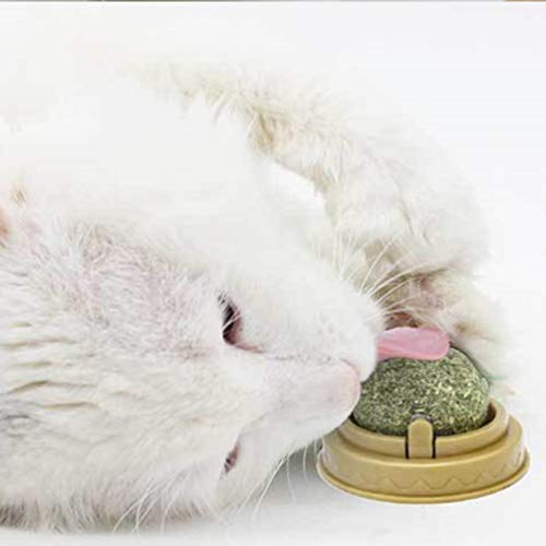 STOBOK Bola de parede de nipa giratória de nipa de gato, 1 peça criativa comestível doce lanche boli