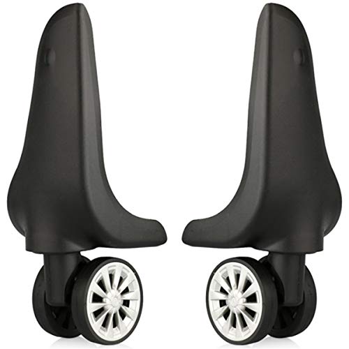 Luggage Wheel,Luggage Suitcase Wheels, 360 Degree Swivel Back Mute Repair Replacement Luggage Wheel Suitcase Wheels Parts Spinner (W028-3#)