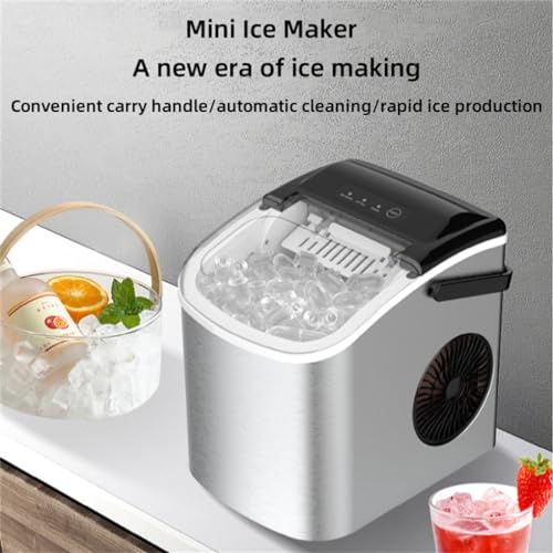 Mini Fabricadora de Hielo portátil para encimera miniatura 3