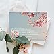 Danksagungskarten mit Umschlägen - 25 Karten Set - elegant & schlicht - Made in France - Premium-Papier ökologisch (25 Karten, Kirschblüte)