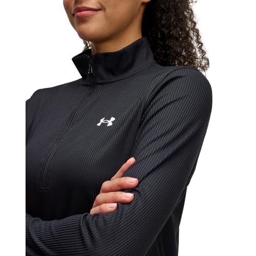 Under Armour Women's Tech Ribbed Half Zip Long Sleeve3