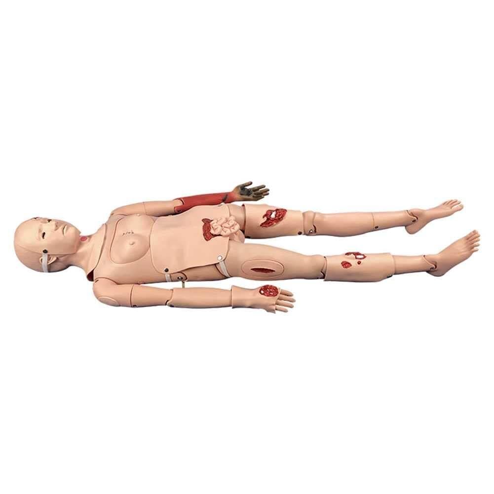 Anatomiemodell, Multifunktionale Erste-Hilfe-Trauma-Pflegepuppe mit Trauma-Modul