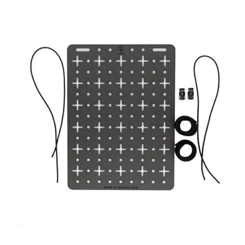 NEOMAG Plus Up Panel – Made in America | EDC Panel Organizer Kit with Locks, Cord & Hook & Loop Wrap | Compatible EDC Systems (Large)