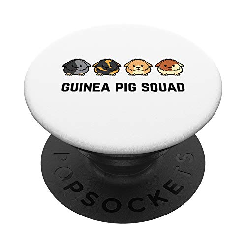 Cute Cavy Guinea Pig Rodent Team Squad Pop Sockets