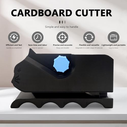 Dongcill Kartonschneider für Katzenkratzer, Gedruckter Kartonschneider, 3D Gedruckter Kartonschneider, Katzenkratzer Kartonschneider Werkzeug