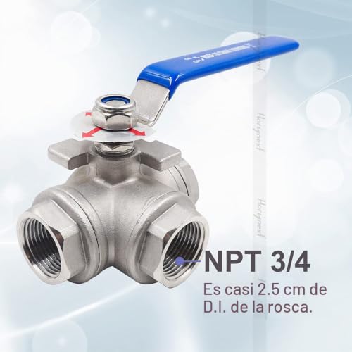 Válvula de paso de agua 3/4 8 Imagen adicional
