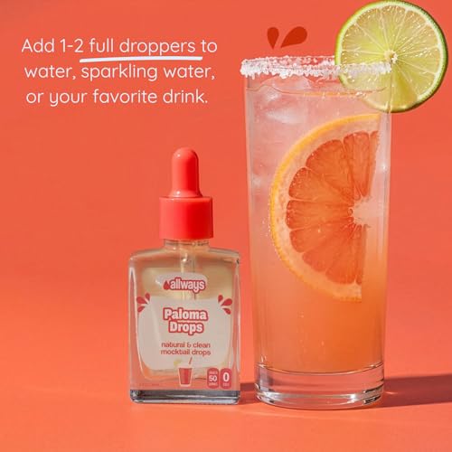 Image of Allways Drops Paloma Water Enhancer | Sugar Free | 50 Servings