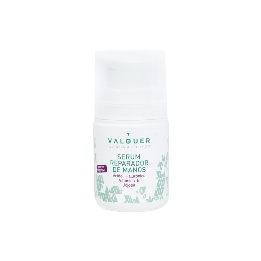 Valquer Laboratorios Einfarbig Valquer Hand Repair Serum, Spendet Feuchtigkeit Und Repariert Rissige Und Trockene Hände. Beugt Irritationen Mit Hyaluronsäure, Jojoba Und Vitamin E Vor. Für Alle Hauttypen Geeignet. Vegan. 50 Ml
