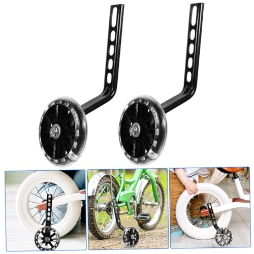 GLEAVI 2 Pares de Ruedas de Entrenamiento para Bicicleta con Soportes Ajustables, Estabilizadores Resistentes para Niños con Diseño de Equilibrio Intermitente miniatura 7