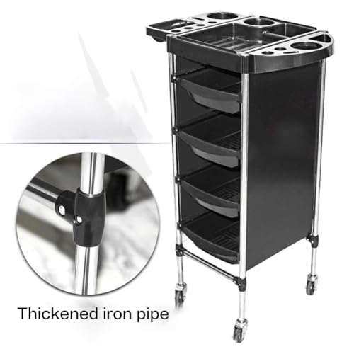 Chariot de camping portable et pliable, support de rangement mobile à roulettes - 3