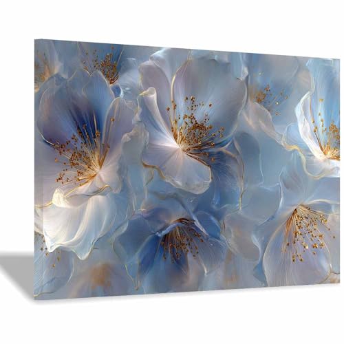 ZhongXinArt Contemporary Flower Canvas Print, Artistic Wall Decor Picture, For