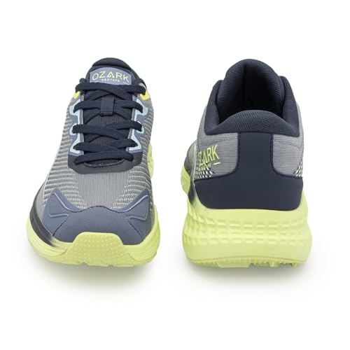 Image of Red Tape Ozark Green & Black Trekking Shoes for Men | High-Top Outdoor