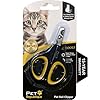 Cat Nail Clippers by Pet Republique – Professional Stainless-Steel Nail Clipper for Cats, Kittens, Hamster, Rabbits, Birds, & Small Breed Animals Claw Trimmer (Black+Yellow)
