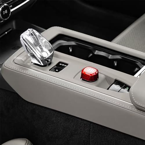 Image of Silicone Material Cup Holder Coaster for Volvo 2026 XC90 Center Console Gear Shift Protector, Automotive Accessories (2026 XC90 Centre Console Pad - Cardamom)