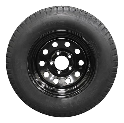 (Set of 2) Antego Tire and Wheel 185/80D13 Highway Terrain – 13.0-Inch Rim, 8-Ply Strength, Load 94.0, Speed M – Heavy-Duty Trailer Tire | A130454500096206ST18580D13-B2