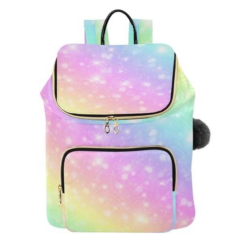 Sac à dos paillettes arc-en-ciel antivol femme fini la peur des pickpockets