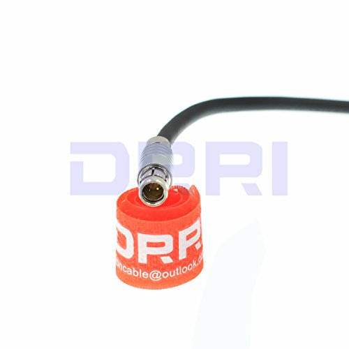 DRRI Fishers RS 3 Pin Male to Flying Leads Cable for Arri Alexa, Red - Image 3