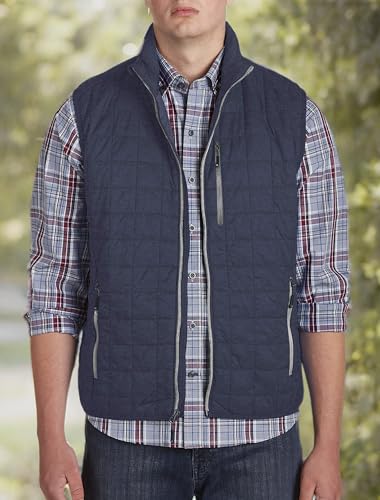 Cutter & Buck Men's Weather Resistant Primaloft Down Alternative Rainier Vest2