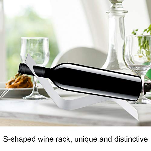 Soporte para botellas de vino en acero inoxidable MSUIINT miniatura 5