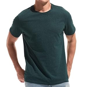 Rundhals T-Shirts Premium Männer T-Shirts Soft und Fit Herren T-Shirt mit Casual Stylish Tee fü