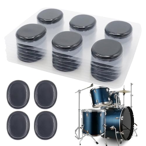 CashBeat 48Pcs Drum Dampeners and Silencers Mute