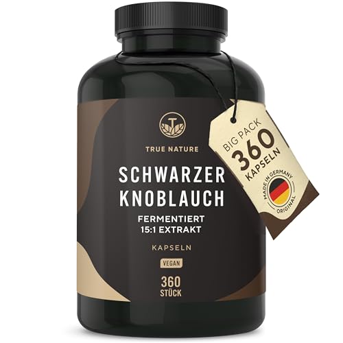 Schwarzer Knoblauch Extrakt - 22500mg pro Tag...
