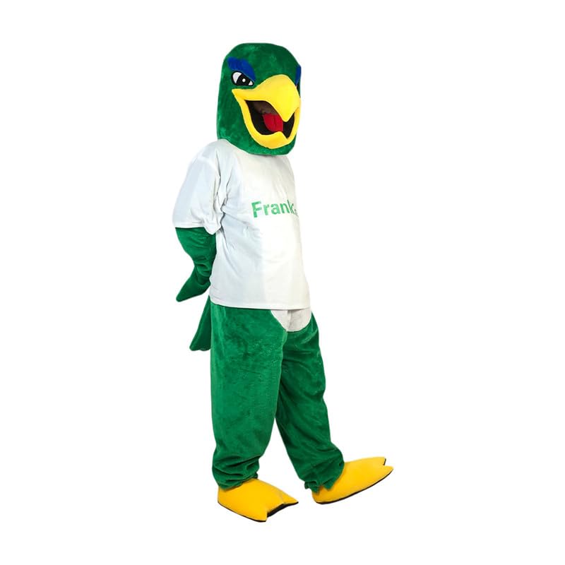 Sport Green Eagle Mascot Costume Fancy Dress Cosplay Clothes