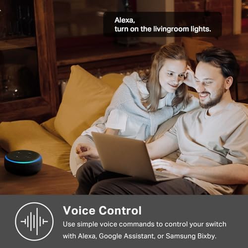 Light Switch HS200-LA, Light Almond, Single