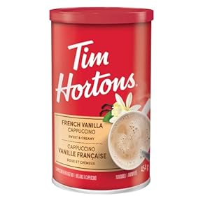 Tim Horton&#39;s Cappuccino instantané à la vanille française, 454 g