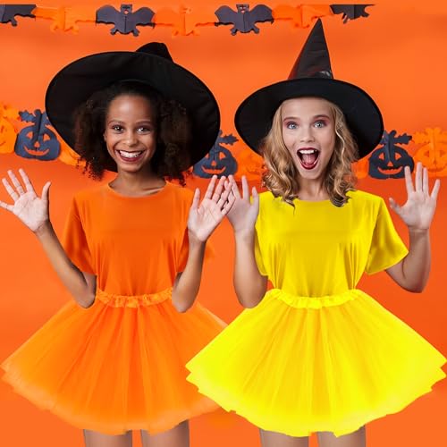 Disfraz Halloween camiseta colorida y tutú, talla L miniatura 6