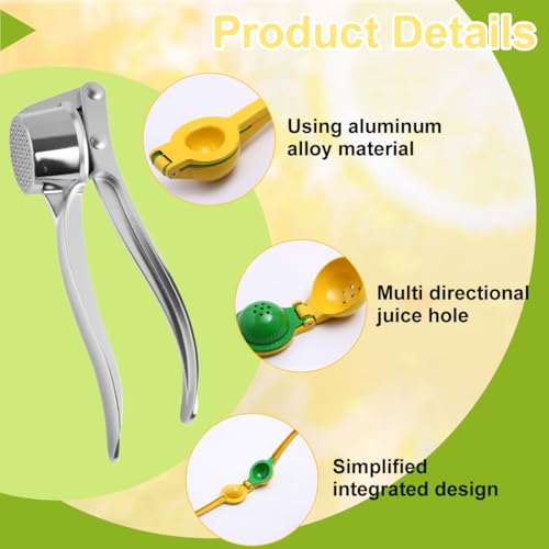 Presse Agrumes Manuel, Presse-citron pour obtenir chaque dernière goutte, Presse Agrume Manuel Résistant, Presse-agrumes manuel à extraction maximale facile à utiliser, pour Cuisine, Bar, Restaurant – Image 4