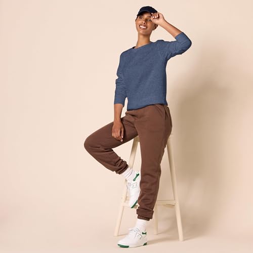 Image of Amazon Essentials Women's Fleece Crewneck Long Sleeve Pullover Sweatshirt (Available in Plus Size)