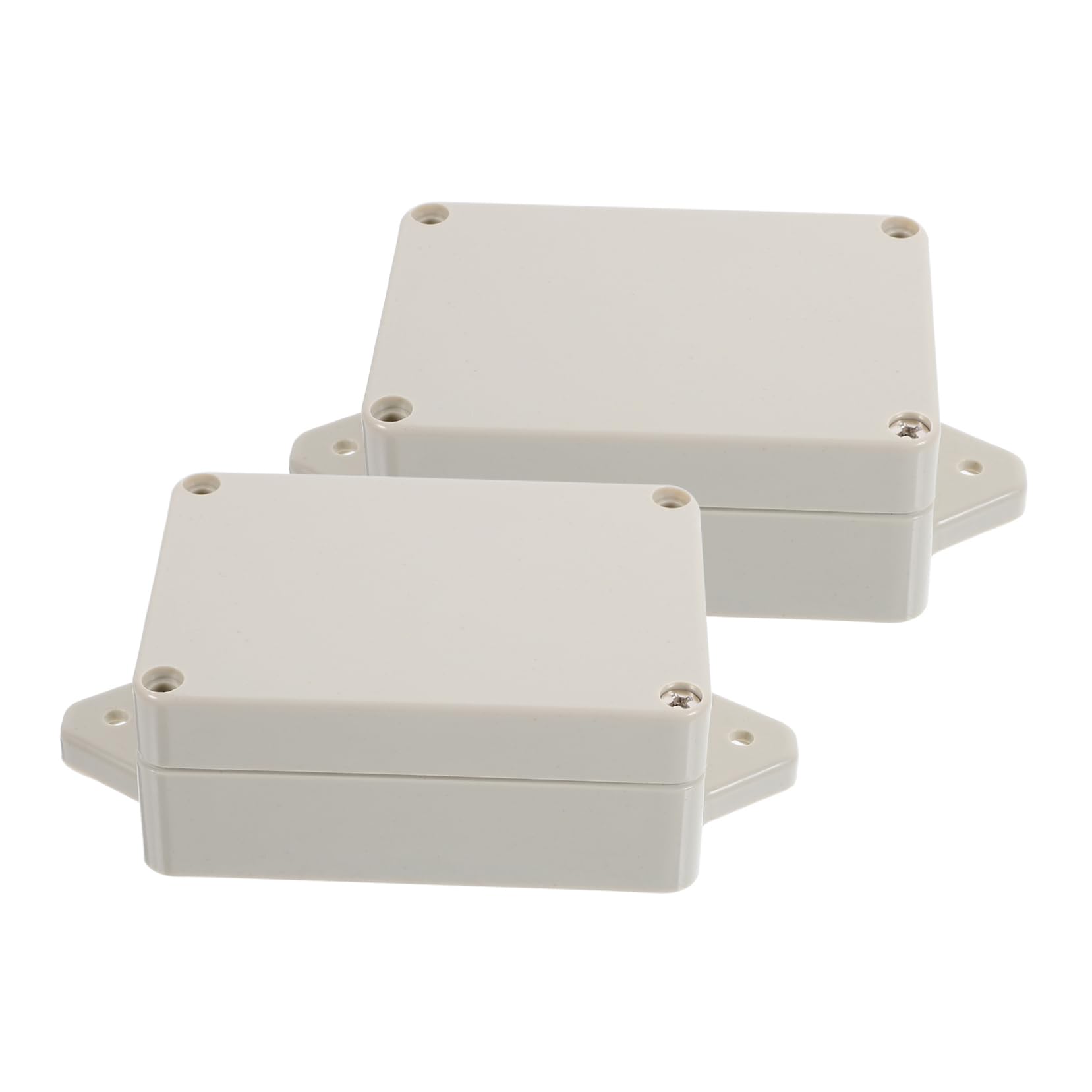 jojofuny 10pièces Boîte De Jonction Électronique Étanche Enclosure Plastique Pour Projets Électriques Lot De Dimensions Pour Applications Extérieures Et Bricolage
