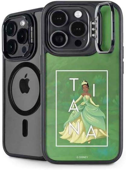 Skinit Kickstand Phone Case Compatible with iPhone 15 Pro Max - Officially Licensed Disney Princess Rapunzel Never Too Old to Dream Art Design