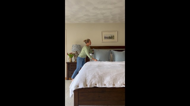 Simple&Opulence 100% Linen Duvet Cover Set 3pcs with Coconut Button Closure Natural French Washed Flax Solid Color Soft Breathable Farmhouse Bedding - White, King Size