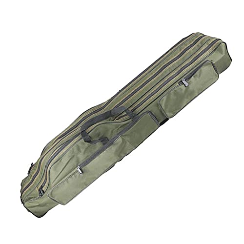 xinxinchaoshi Angeltasche Rutentasche wasserdichte Angelrute Tasche Träger 90-120 cm 2-3schayer Oxford Folding Angelpol…
