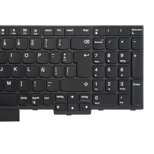 Clavier de rechange rétroéclairé espagnol pour Lenovo Thinkpad E580 E590 - 5