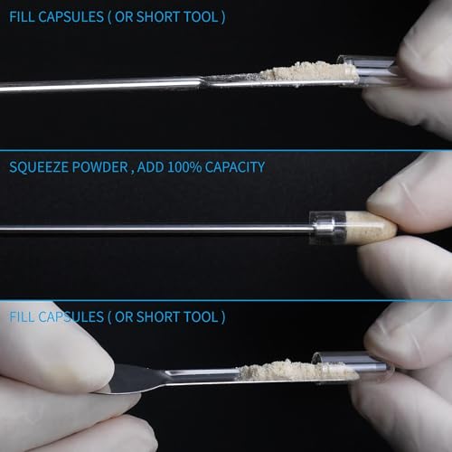 Micro-cuillère de laboratoire outil rapide gélule milligramme taille 000 2